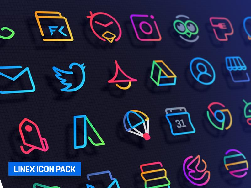 LineX Icon Pack