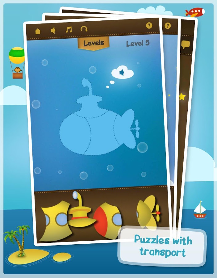 World of puzzles -Kids puzzles