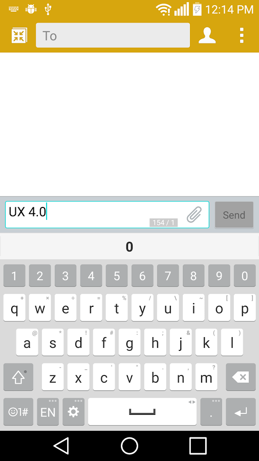 UX 4.0 Theme for LGKeyboard