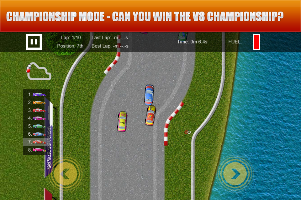 V8 Racing Game