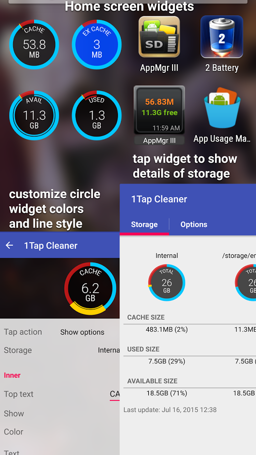 1Tap Cleaner Pro (clear cache, history log) [Patched]