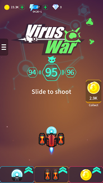 Virus War - Space Shooting Game