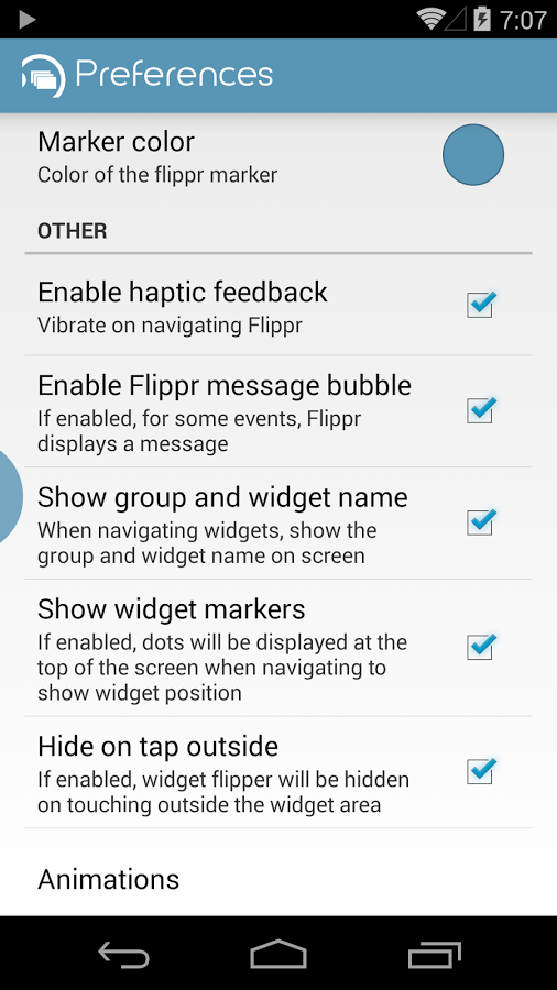 flippr - flip widgets anywhere