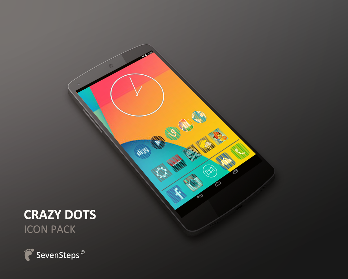 Crazy Dots (Dotted) Icon Pack