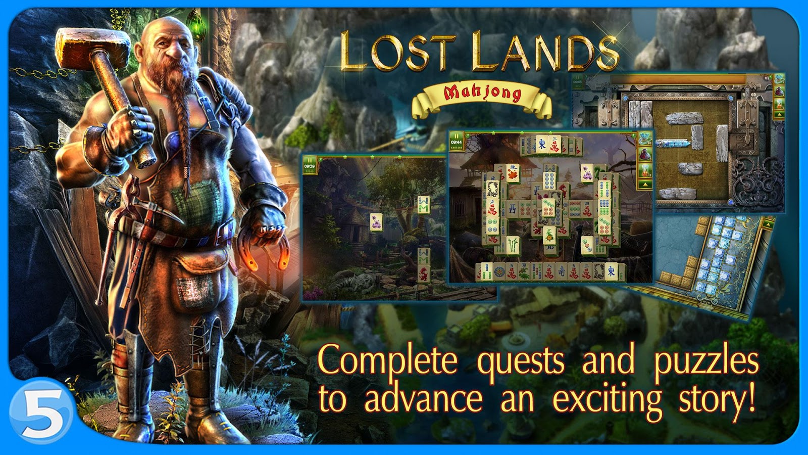 Lost Lands: Mahjong Premium (Mod Money)