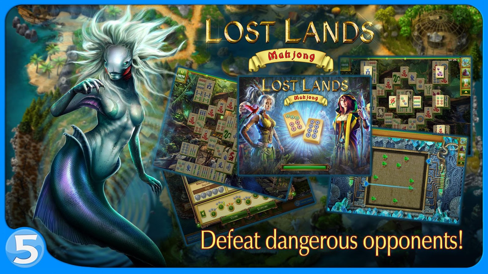 Lost Lands: Mahjong Premium (Mod Money)
