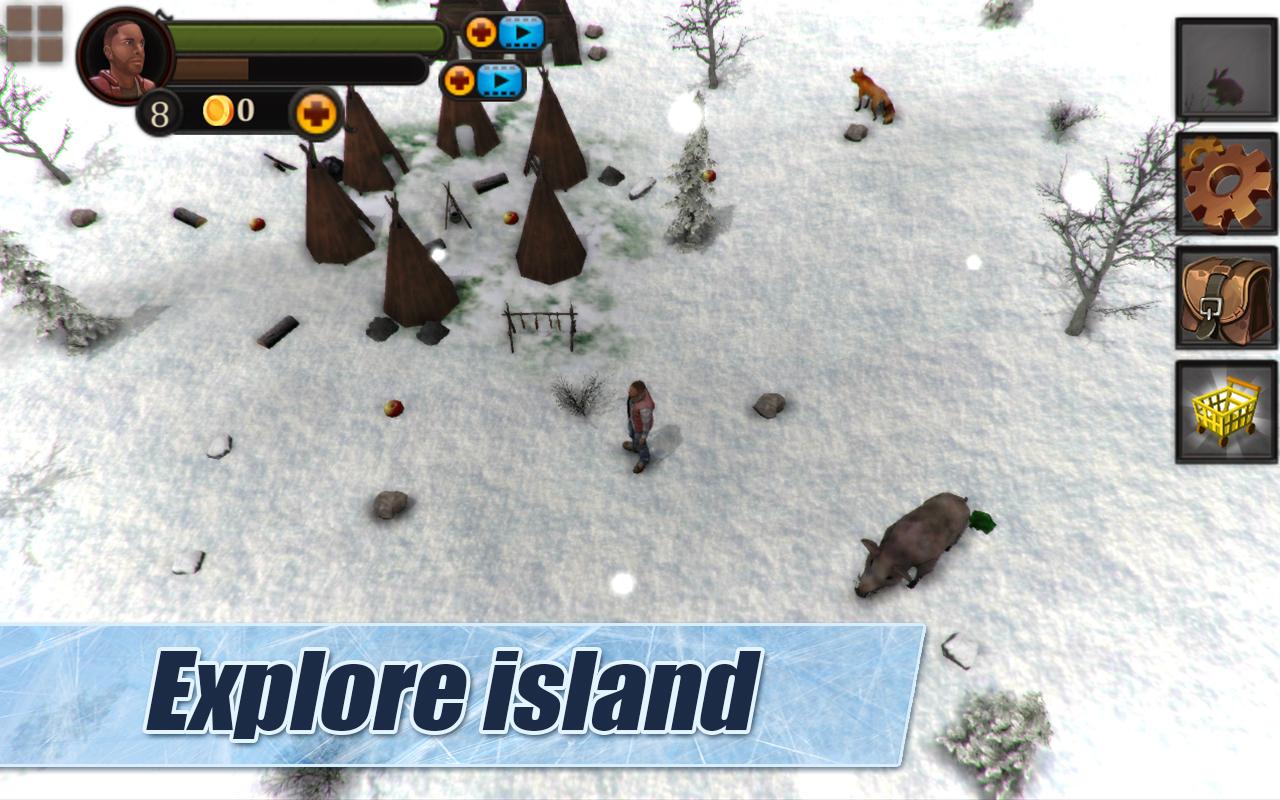 Winter Island CRAFTING GAME 3D (Mod)