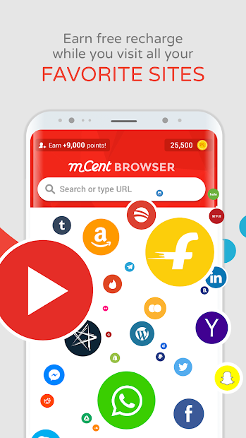 mCent Browser - Recharge Browser