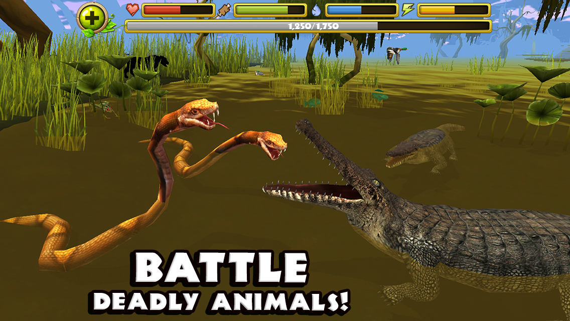 Wildlife Simulator: Crocodile (Max LVL/Unlocked)