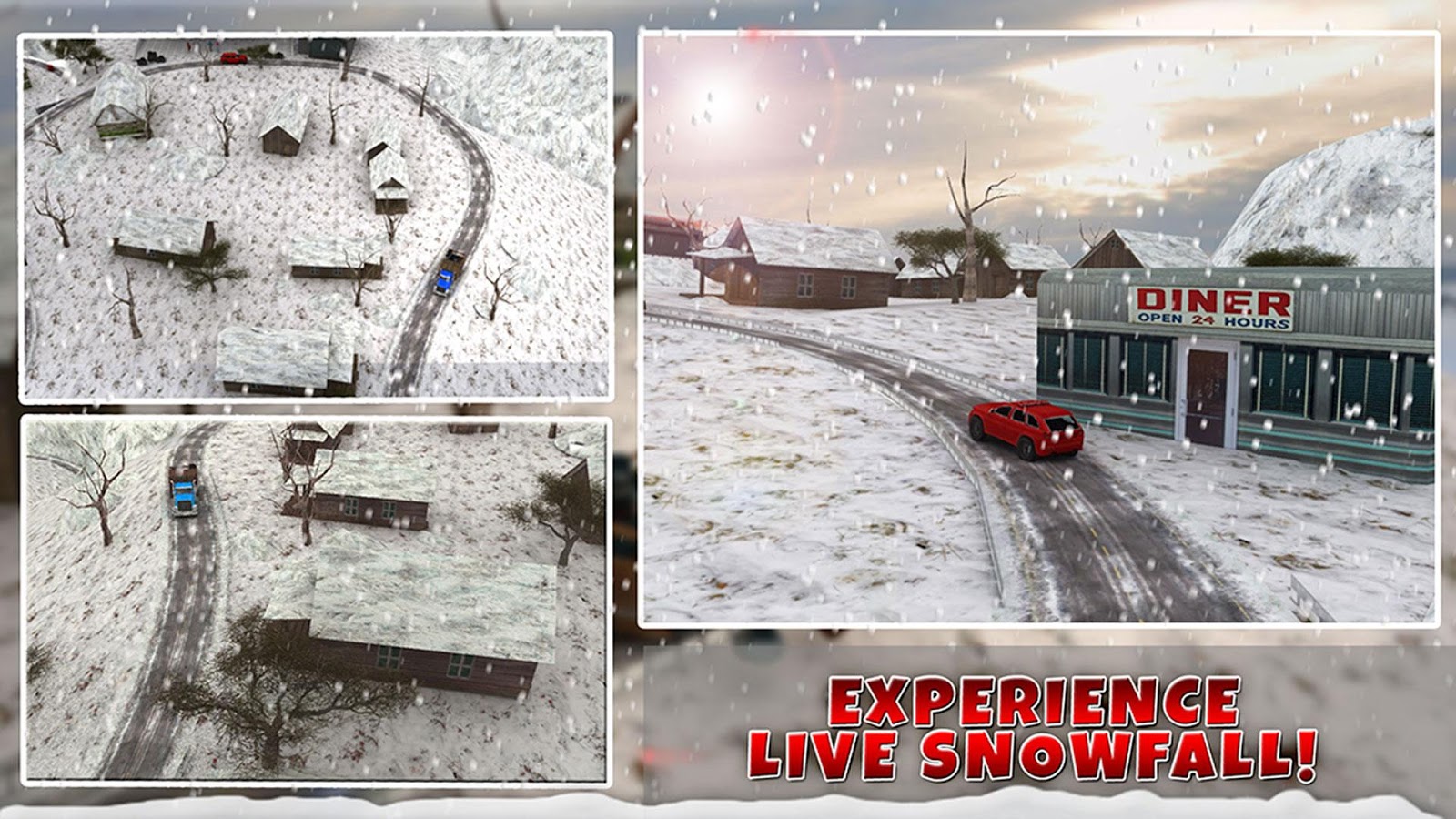 Snow Hill Offroad 4x4 Truck 3D