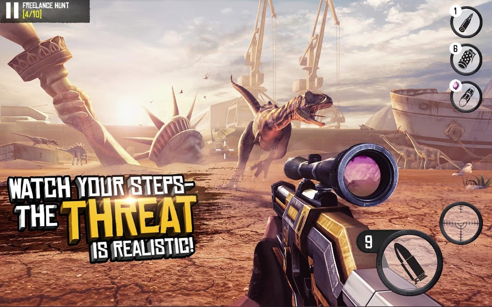 Best Sniper Legacy: Dino Hunt & Shooter 3D (Mod Money)