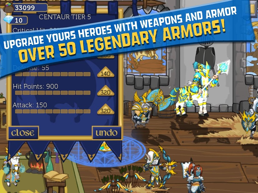 Legendary Wars (Mod Gold/Gems)