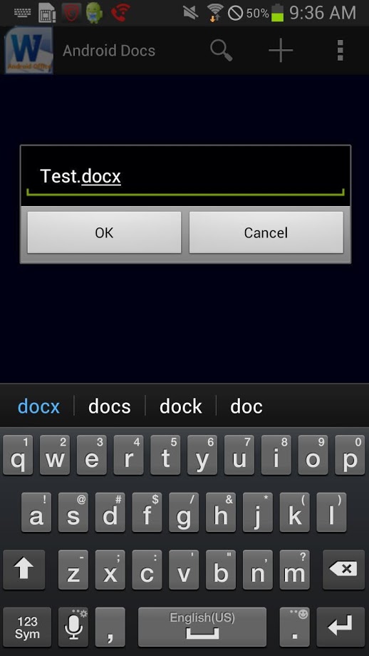Android Office Docs: Word Pro