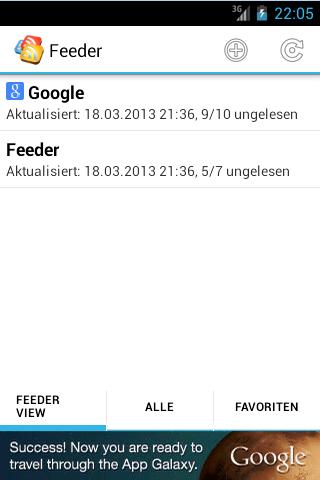 Feeder - (Google Reader | RSS)