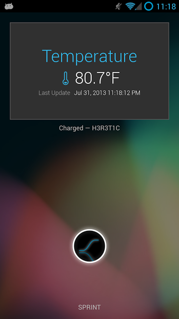 Holo Ambient Temperature