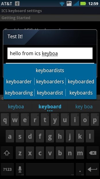 IceCream Sandwich-ICS Keyboard