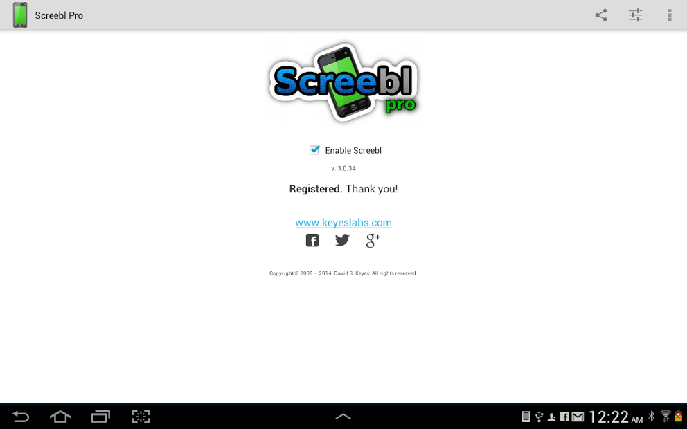 Screebl - Total Screen Control