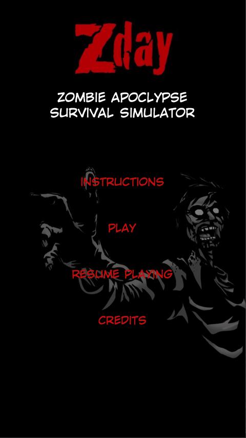 ZDAY Survival Simulator