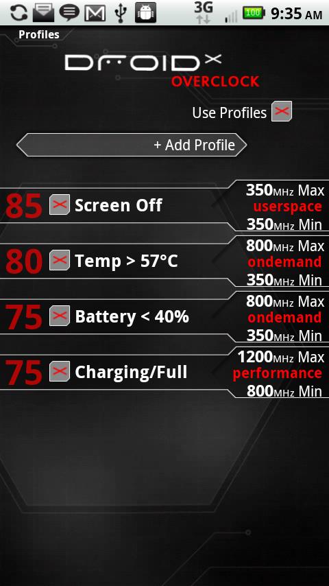 Android Overclock