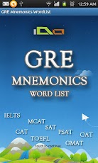 GRE Mnemonics Wordlist