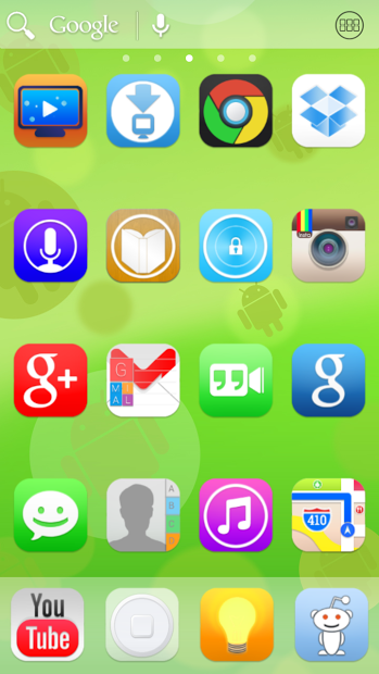 Ultimate iOS7 Launcher Theme