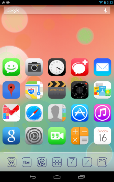 Ultimate iOS7 Launcher Theme