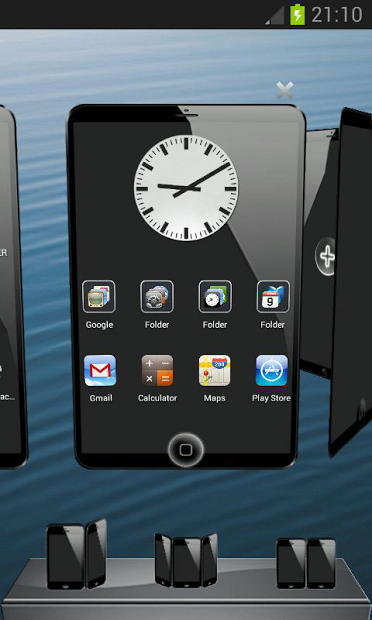 Next Launcher iPhone 5 Theme