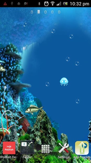 Bubble Aquarium Live Wallpaper