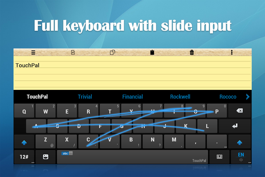 TouchPal Keyboard for Tablet