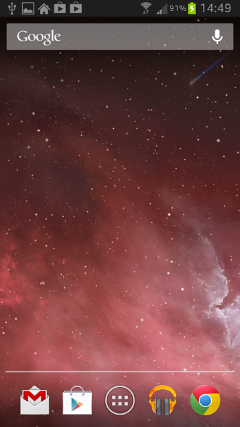 IOS7 Nebula Live Wallpaper