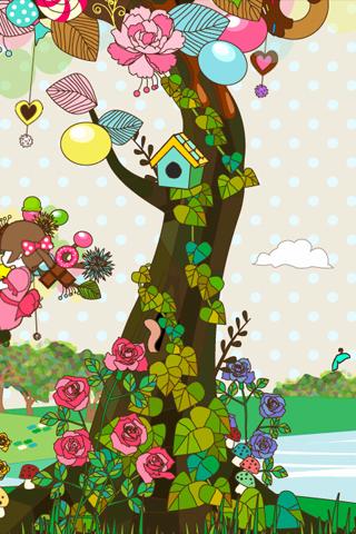 sweet tree LiveWallpaper