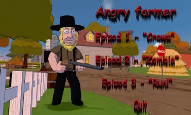 Angry farmer