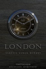 LONDON Designer Clock Widget