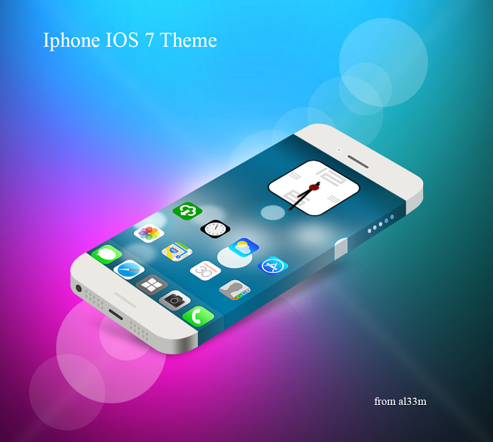 iPhone IOS7 Apex Nova Go Theme