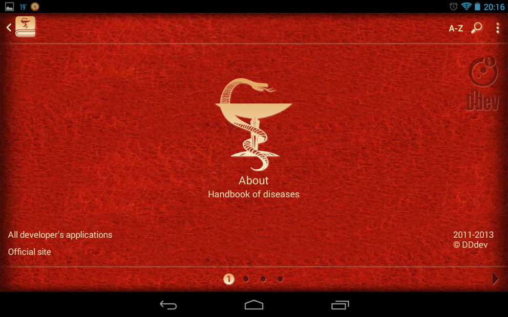 Handbook of diseases