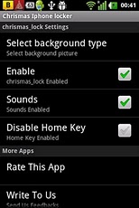 Christmas iPhone Lock Theme