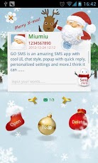 GO SMS Pro Funny Christmas Pop