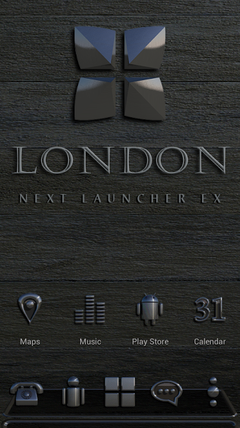 NEXT Launcher LONDON Theme